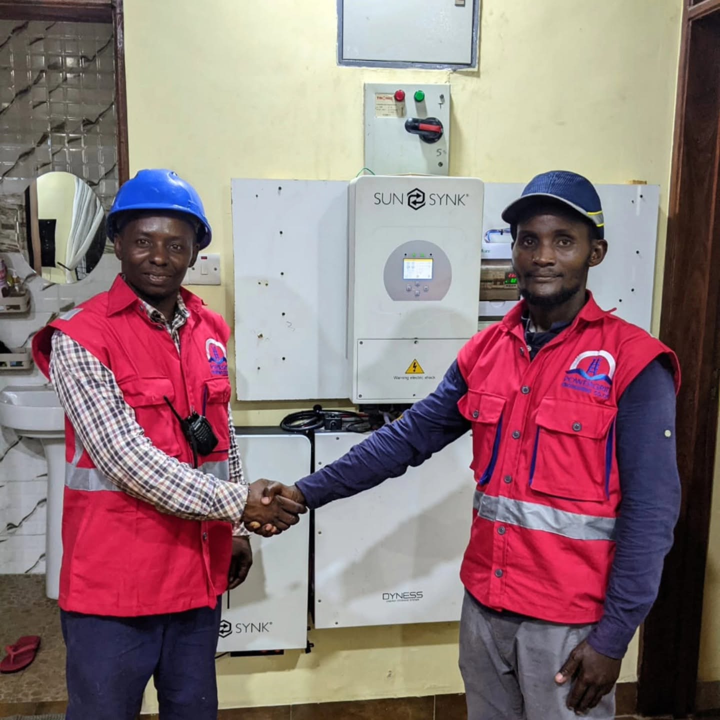 Powergrid Engineering onsite team